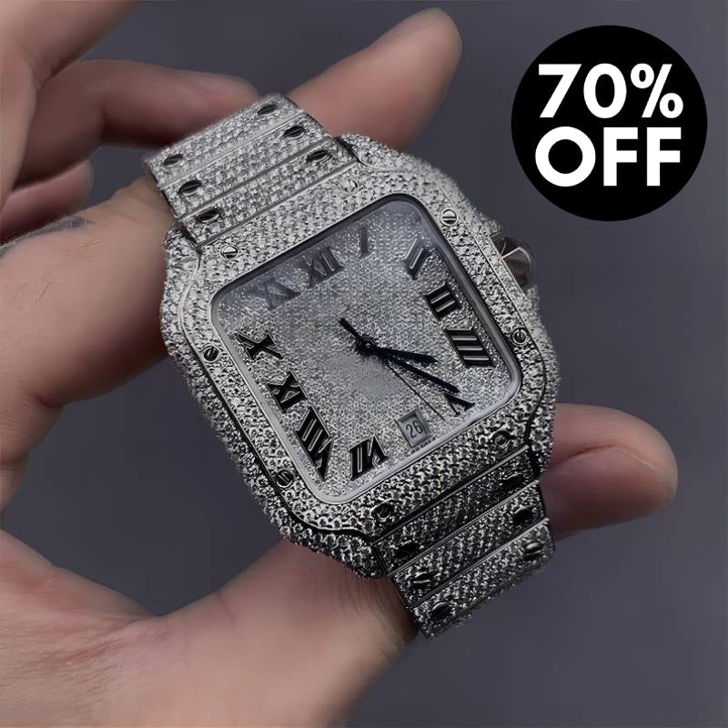 Iced Out Watch™ + 🎁 FREE BRACELET