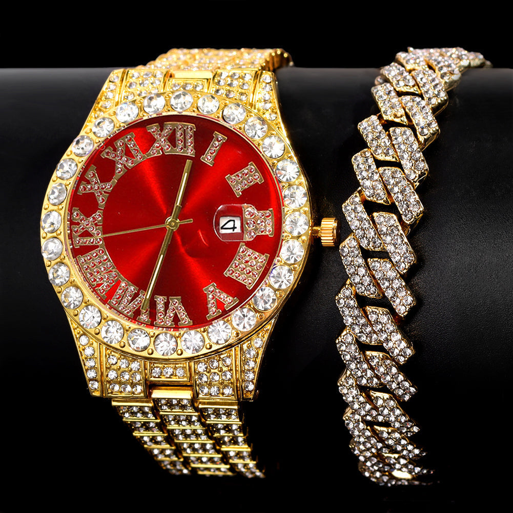Iced Out Watch™ + 🎁 FREE BRACELET