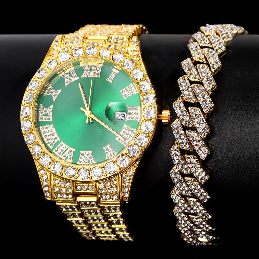 Iced Out Watch™ + 🎁 FREE BRACELET