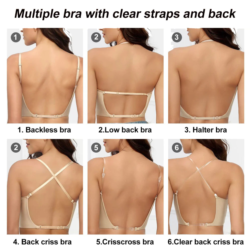 Low Back Secret Plunge Bra