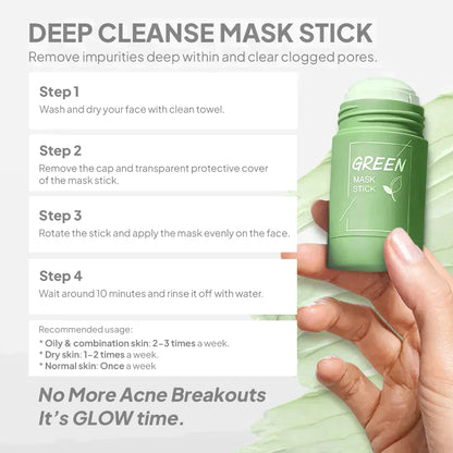 Green Tea Glow Mask™ - Elevate Your Skincare Game!